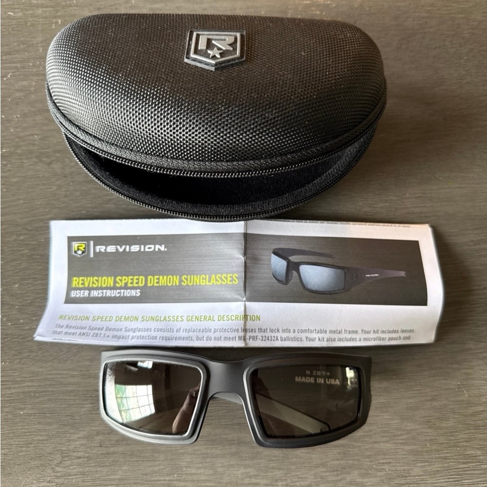 Revision x Fast Metal Speed Demon sunglasses